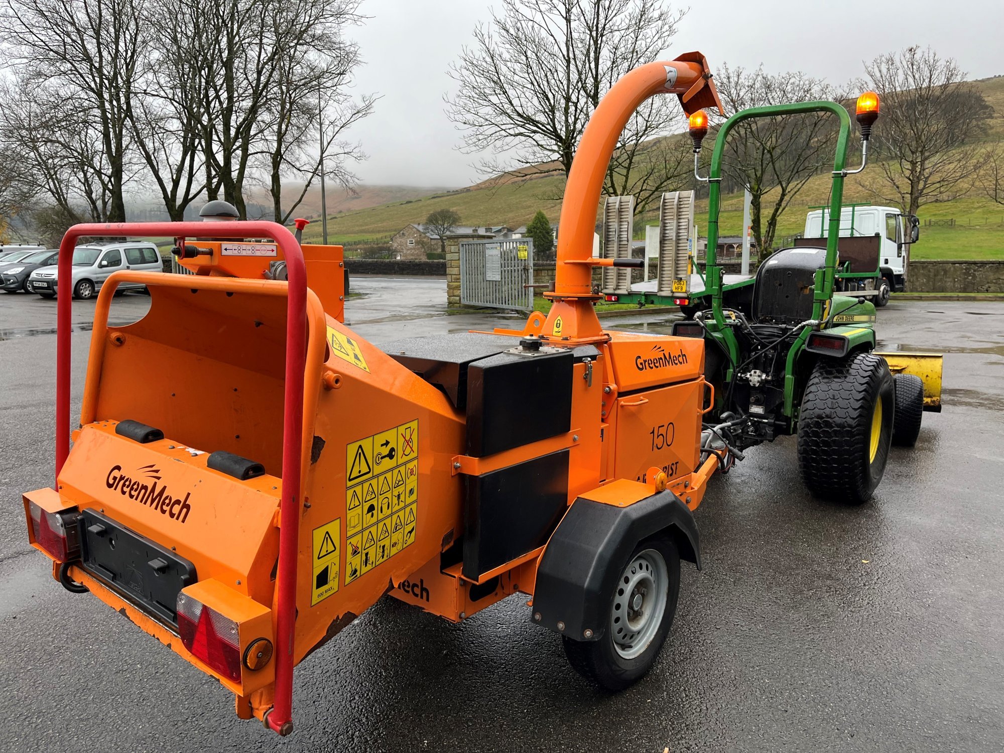 Greenmech Arborist 150 6" Wood Chipper Balmers GM Ltd